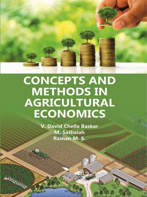 cover image of Concepts and Methods in Agricultural Economics